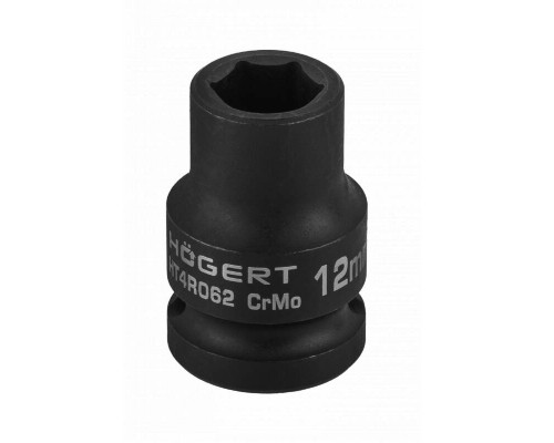 Голівка торцева ударна шестигранна HOEGERT 12 (HT4R062)