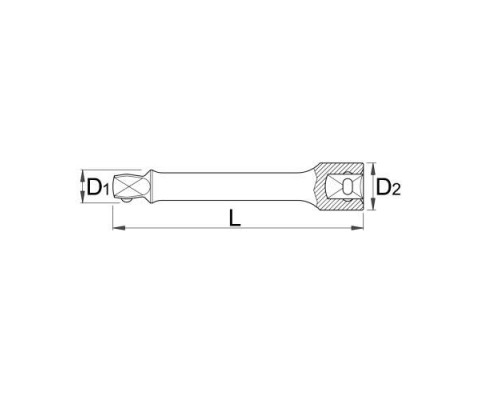Подовжувач UNIOR 1/2" (190.4/1S)