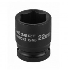 Голівка торцева ударна шестигранна HOEGERT HЕХ (Внутр.) (HT4R072)