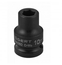 Голівка торцева ударна шестигранна HOEGERT 10 (HT4R060)