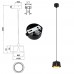 Світильник TELA 1xGX53-R-100x1000-BLACK/GOLD-220-IP20