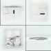 Керована світлодіодна люстра STERREN 105W 3S-520×535×55-WHITE/BLACK-220-IP20
