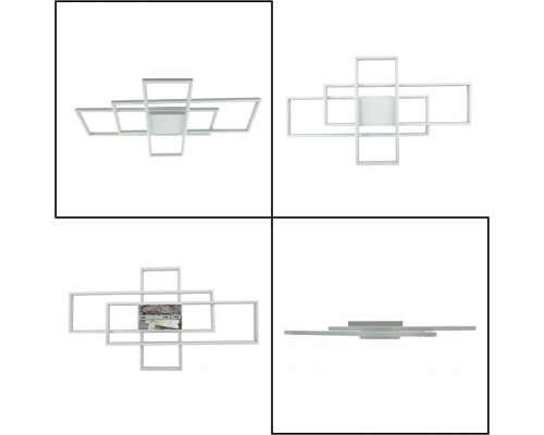 Керована світлодіодна люстра SVEN 123W 3S SMART 900x500x80-WHITE-220-IP20