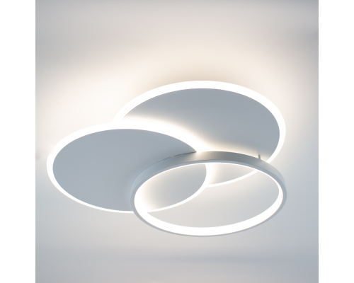 Керована світлодіодна люстра VEGA triple 80W 3R-ON/OFF-490×60-WHITE/WHITE-220-IP20