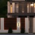 Світлодіодний світильник, архітектурний, інтер'єрний SOLEIN 11W S 400x80x44 BLACK-220-IP20
