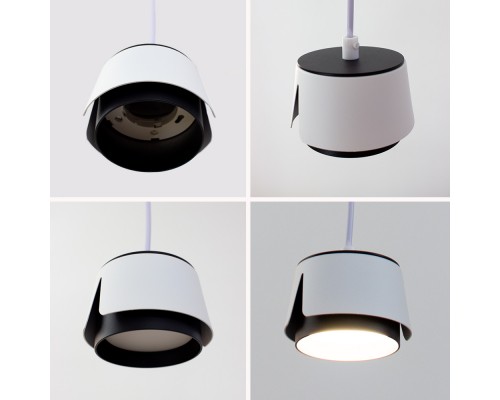 Світильник TELA 1xGX53-R-100x1000-WHITE/BLACK-220-IP20