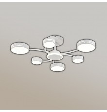 Керована світлодіодна люстра OTTO 80W 7R-SMART-795x185-WHITE-220-IP20