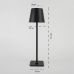 Настільна світлодіодна лампа BRIZ 4W V SENSOR 110×380-BLACK-DC5V/2A-IP43