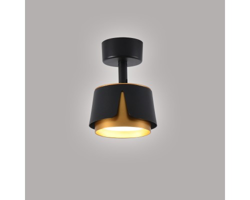 Світильник TELA 1xGX53-R-DL-100x135-BLACK/GOLD-220-IP20