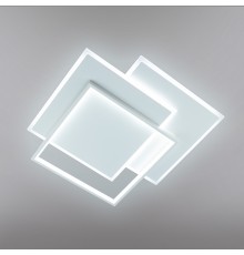 Керована світлодіодна люстра VEGA triple 80W 3S-ON/OFF-470×470×60-WHITE/WHITE-220-IP20