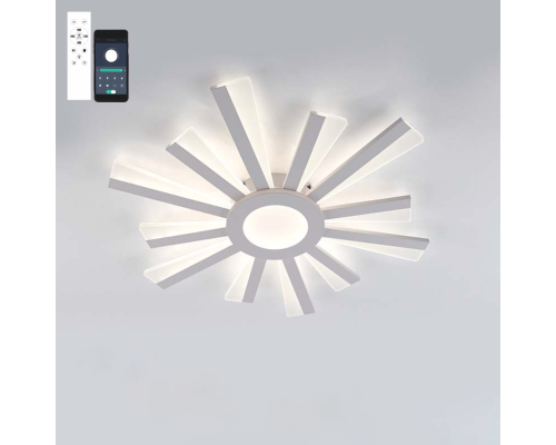Керована світлодіодна люстра TERESA 70W R APP-550×50-WHITE-220-IP20