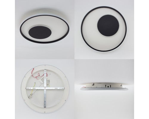 Керована світлодіодна люстра INFINITO 60W R SMART 472x54-WHITE/BLACK-220-IP20