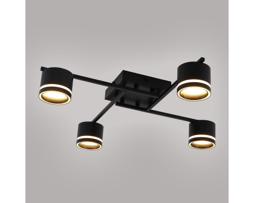 Люстра GELA 4xGX53 S 600x600x120-BLACK-IP20