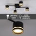 Люстра GELA 4xGX53 S 600x600x120-BLACK-IP20