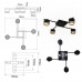 Люстра GELA 4xGX53 S 600x600x120-BLACK-IP20