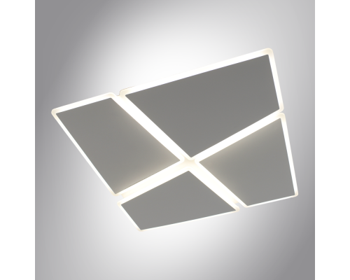 Керована світлодіодна люстра AERO 70W 4S-455x455x57-WHITE-220-IP20