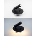 Світлодіодний світильник бра RIGIL 10W RL-WW-140×65-BLACK-220-IP20