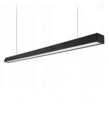 Підвісний світлодіодний світильник SOLO 40W ON/OFF-1185x50x75-BLACK-220-IP20