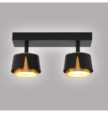 Світильник TELA 2xGX53-2R-DL-270x100x130-BLACK/GOLD-220-IP20