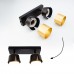 Світильник TELA 2xGX53-2R-DL-270x100x130-BLACK/GOLD-220-IP20
