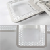 Керована світлодіодна люстра TIRE 60W 4S APP-580-420-95-WHITE/CLEAR-220-IP20