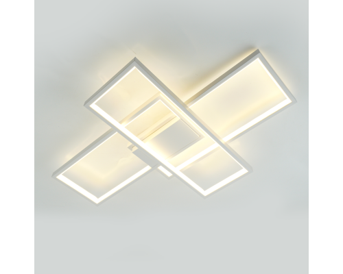 Керована світлодіодна люстра SVEN 85W 3S SMART 690x470x80-WHITE-220-IP20