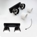 Світильник TELA 2xGX53-2R-DL-270x100x130-BLACK/WHITE-220-IP20
