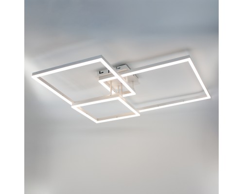 Керована світлодіодна люстра COCO 120W 3S-SMART-750x750x142-WHITE-220-IP20