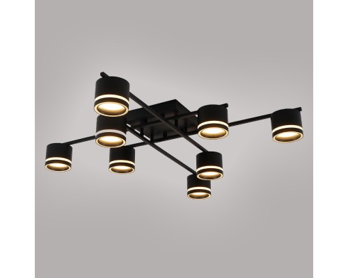 Люстра GELA 8xGX53 S 820x820x140-BLACK-IP20