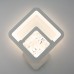 Накладний світлодіодний світильник бра TETRA ICE 13W S-288x255x46-WHITE-220-IP20