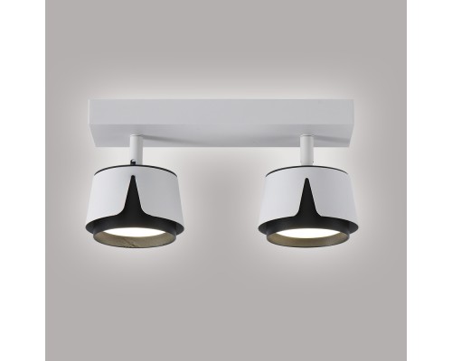 Світильник TELA 2xGX53-2R-DL-270x100x130-WHITE/BLACK-220-IP20
