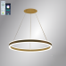 Підвісна світлодіодна люстра з пультом STELLA 96W R APP-600Х1200-GOLD/WHITE-220-IP20