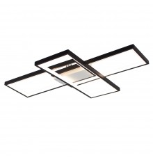 Керована світлодіодна люстра SVEN 85W 3S SMART 690x470x80-BLACK/WHITE-220-IP20
