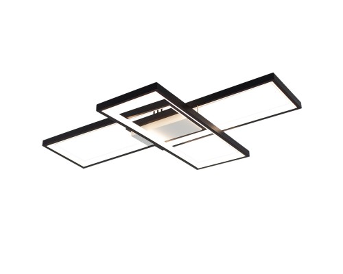 Керована світлодіодна люстра SVEN 85W 3S SMART 690x470x80-BLACK/WHITE-220-IP20