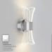 Керований світлодіодний світильник бра DIO 12W 2Y-ON/OFF-215×100×85-CHROME/CLEAR-220-IP20