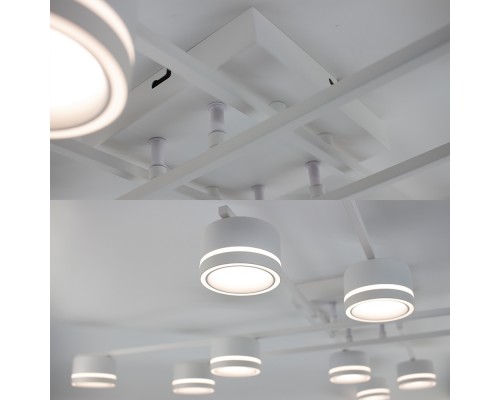 Люстра GELA 12xGX53 S-1100x1100x125-WHITE-IP20