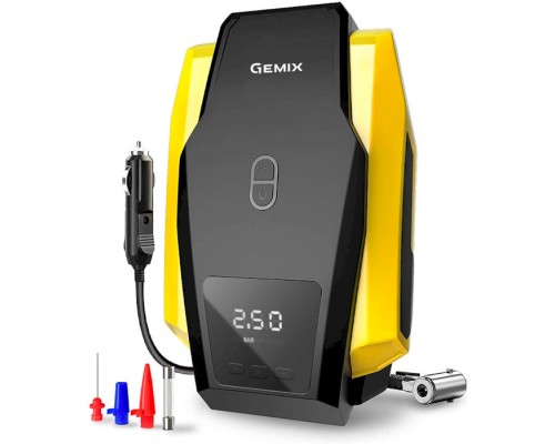 Автокомпресор GEMIX Model G black/yellow 