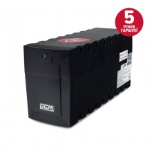 ДБЖ Powercom RPT-1000AP, 600 Вт, 3 х IEC, AVR, USB