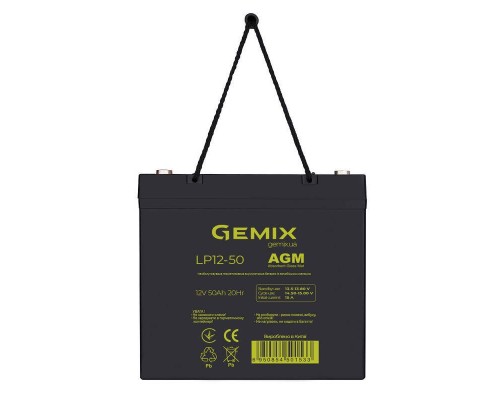 Акумуляторна батарея Gemix LP12-50 