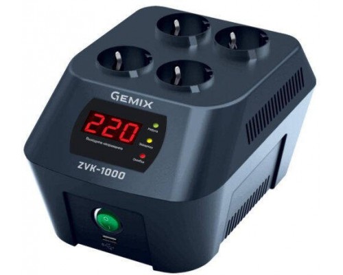 Стабілізатор напруги Gemix ZVK-1000 