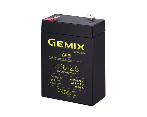 Акумуляторна батарея Gemix LP6-2.8 