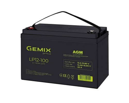 Акумуляторна батарея Gemix LP12-100 