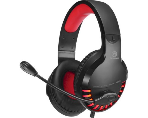Навушники Marvo HG8932 Red-LED Black 