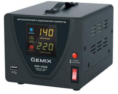 Стабілізатор напруги Gemix SDR-2000 