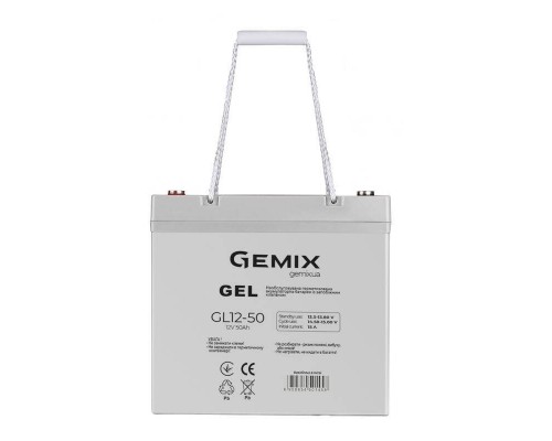 Акумуляторна батарея Gemix GL12-50 