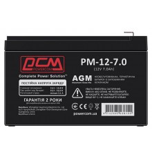 Акумулятор Powercom PM-12-7.0 (12v 7Ah) AGM