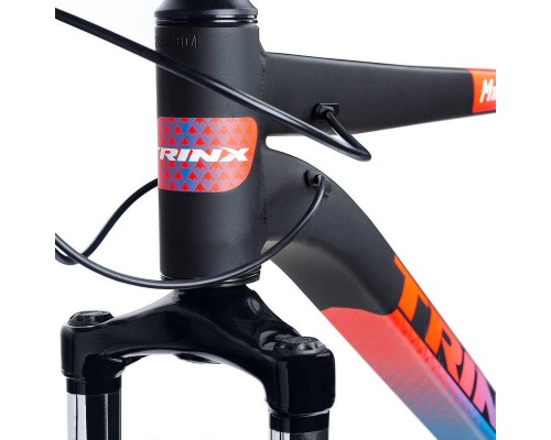 Велосипед 26" Trinx M116 рама 19" 2022 чорний матовий 
