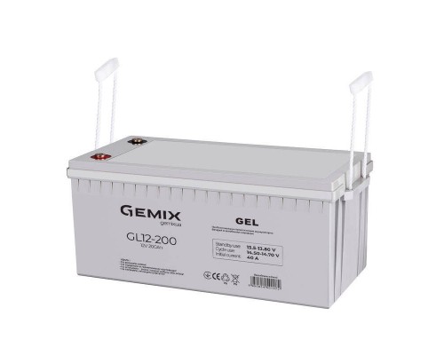 Акумуляторна батарея Gemix GL12-200 