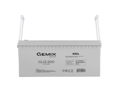 Акумуляторна батарея Gemix GL12-200 