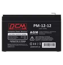 Акумулятор Powercom PM-12-12 (12v 12Ah) AGM